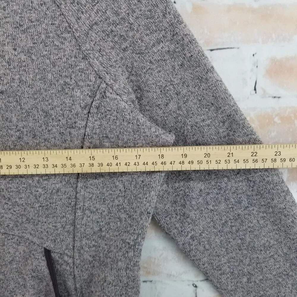 Lululemon Fleece & Thank You Pullover 1/4 Zip Sweatshirt Hoodie Size 8